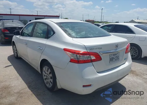 2013 Nissan Sentra Sv from USA, damaged, VIN 3N1AB7AP5DL681304